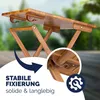 CASARIA® Balkonmöbel Set 2 Personen Wetterfest Holz Produktbild-Vorschau 5