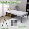 XMTECH postel 90 x 200 cm, postel pro hosty, manželská Náhled obrázku produktu 6