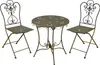 Tischgruppe Lily Braun 2-Sitzer 75 cm hoch zusammenklappbar Produktbild-Vorschau 3