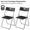 Bardi 2-teiliges Klappstuhl-Set – Robustes und wetterfestes Produktbild-Vorschau 2