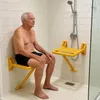 Siège de douche rabattable en acier inoxydable et Voir les images du produit 13