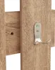 Wandgarderobe ‘Raseborg’ mit 16 Haken 60 x 80 cm Eicheoptik Produktbild-Vorschau 5