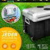 tillvex Kühlbox elektrisch 40L Anthrazit mit Rollen | Produktbild-Vorschau 2
