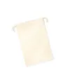 Westford Mill Baumwollbeutel PC3552 (L) (Natur) Produktbild-Vorschau 4