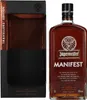 A bottle of Jägermeister Manifest Travelers' Edition herbal liqueur and its gift box are displayed against a white background. Produktbild-Vorschau