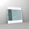 Bilder auf glas - Einteilig - Aquarell Modern Blau - Produktbild-Vorschau 4