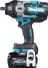A cordless impact wrench with a battery pack attached, shown against a white background. Produktbild-Vorschau