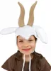 Kinder Mütze Ziege weiß Tiermärchen Ziegenbock Geißlein Fasching Produktbild-Vorschau