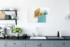 MuchoWow® Poster Kaninchen - Pastell - Blau 90x60 cm - Produktbild-Vorschau 3