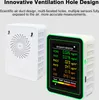 monitor kvality ovzdušia 6 v 1, multifunkčný detektor oxidu Náhľad obrázku produktu 12