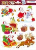 Herma Fensterbild A4 Fröhlicher Weihnachtsmann Náhľad obrázku produktu 1