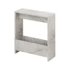 A modern side table with a marble effect. Produktbild-Vorschau