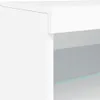 vidaXL Sideboard avec lampes LED blanc 123x37x67 cm Voir les images du produit 13