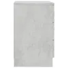 The Living Store Nachttisch Betongrau 38x35x56 cm Produktbild-Vorschau 5
