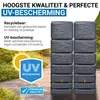 4rain SLIM STONE DECOR wandtank SET 700 L, graphite grey, Productafbeelding-voorbeeld 6