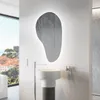 Unregelmäßiger asymmetrischer Spiegel mit LED Beleuchtung Produktbild-Vorschau 1