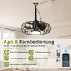 Deckenventilator mit Beleuchtung, IP65 Außen Käfig Produktbild-Vorschau 3