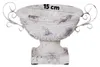 Keramik Pflanzpokal oval Deko-Schale für draussen Ø 17 cm Produktbild-Vorschau 2