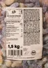 A close-up of a bag of gummy worms with a label showing nutritional information and ingredients. Produktbild-Vorschau