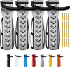 4 x WELLGRO Wand Fahrradhalter - Stahl Fahrrad Produktbild-Vorschau 1