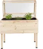 HI Hochbeet mit Abdeckung 135 L Holz Produktbild-Vorschau 2