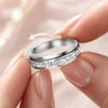 Set di 3 anelli rotanti antistress da 16 mm in acciaio Anteprima dell’immagine prodotto 6