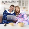 Kapuzenpullover (Flanell Hoodie, Übergröße Pullover) Produktbild-Vorschau 2