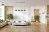Luxolar Deckenleuchte Beige Gold E27 LED 60W - modern Produktbild-Vorschau 3