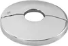 A chrome-plated brass pipe escutcheon is shown against a white background. Produktbild-Vorschau