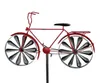 DanDiBo Gartenstecker Metall Fahrrad XL 160 cm Rot 96100 Produktbild-Vorschau 1