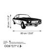Wallity, Vintage Sedan Holden Kingswood, Dekoratives Produktbild-Vorschau 6