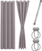 COZYOR Praktisches Set ohne Bohren: 2x Vorhang + 1x Produktbild-Vorschau 1