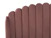 BELIANI Polsterbett Samtstoff Rosa mit Lattenrost 160 x 200 Produktbild-Vorschau 8