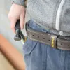 STANLEY Ledergürtel aus Büffelleder braun 126 cm Náhľad obrázku produktu 7
