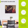 ARTland Wandbild Alu für Innen & Outdoor Das Glas Wein. Um Produktbild-Vorschau 3