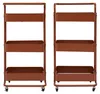 5Five Trolley - terracotta - 3 Schichten - 45 x 36 x 86 cm Produktbild-Vorschau 4