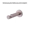 MDEKOR Wandträger 1-läufig Chrom Matt P Wandhalter Silber Produktbild-Vorschau 5