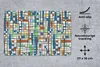 MuchoWow® Mauspad Mousepad Muster - Linie - Weiß 27x18 cm - Produktbild-Vorschau 3