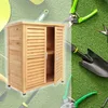 Szopa ogrodowa z 2-skrzydłowymi drzwiami 870x465x916 mm w Podgląd zdjęcia produktu 2