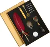 Vintage Stift und Tinte Set Glitzernde Federkiel Produktbild-Vorschau 4