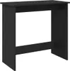 vidaXL Psací stůl černý 80x40x75 cm odvozený výrobek ze Náhled obrázku produktu 1