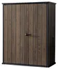 Keter Kunststoff Gartenschrank Signature Walnuss Alto 140 x Produktbild-Vorschau 9