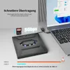 Externes DVD-Laufwerk mit USB-Anschluss, mobile optische Produktbild-Vorschau 3