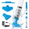 Poolsauger mit Teleskopstange,3 in 1 Pool Staubsauger Produktbild-Vorschau 1