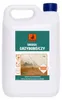 A white plastic bottle of cleaning product with a label showing mold on a wall. Produktbild-Vorschau