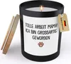 22Feels Katzenmama Geschenk Frauen Spruchkerze Katze Produktbild-Vorschau 1