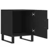 vidaXL Nachttische 2 Stk. Schwarz 40x40x50 cm Holzwerkstoff Produktbild-Vorschau 6