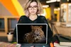 MuchoWow® Laptop Aufkleber Sticker Cover Wildtiere - Produktbild-Vorschau 5
