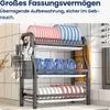 Heikoeco® Abtropfgestell Geschirr mit 2 Ebenen, Produktbild-Vorschau 6