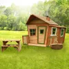 AXI Crooked Lisa Playhouse Brown/green, na zemi stojaci Náhľad obrázku produktu 12